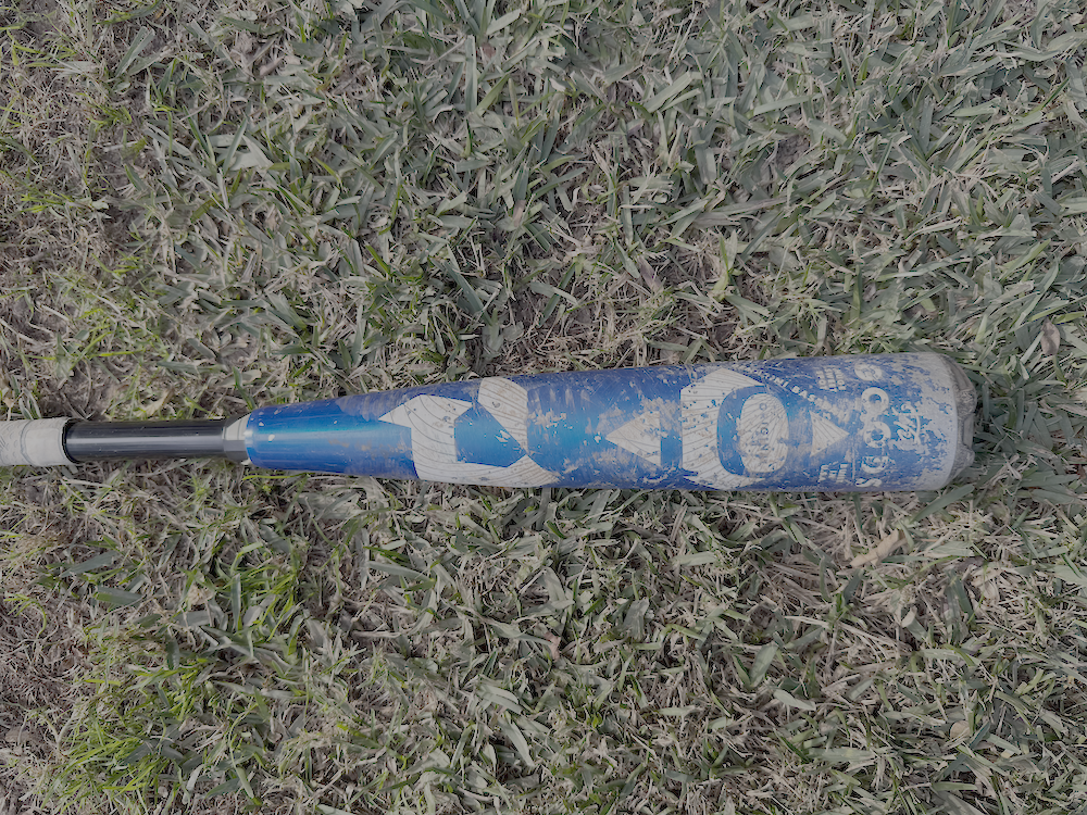 2023 DeMarini The Goods USA Baseball Bat in blue colorway - the winning bat