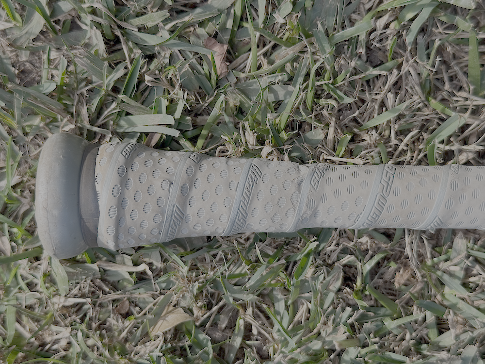 Diagram showing bat taper design that causes hand sting on mishits